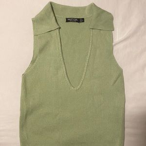 Nasty gal min green top